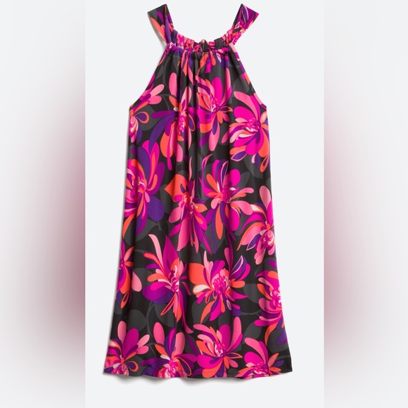 🦩🌴🦩NWT Stitch Fix TRINA BY TRINA TURK Juju Halter Knit Dress - Picture 1 of 6